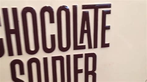 Chocolate soldier was made by citrus products company in illinois in the 1950s and 1960s. Chocolate Soldier drink tin sign - YouTube