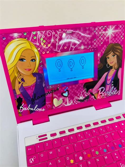 Barbie Oregon Scientific B Smart Barbie Laptop Hobbies And Toys Toys