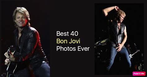 Capturing Rock And Roll Magic 40 Stunning Bon Jovi Photos To Blow Your