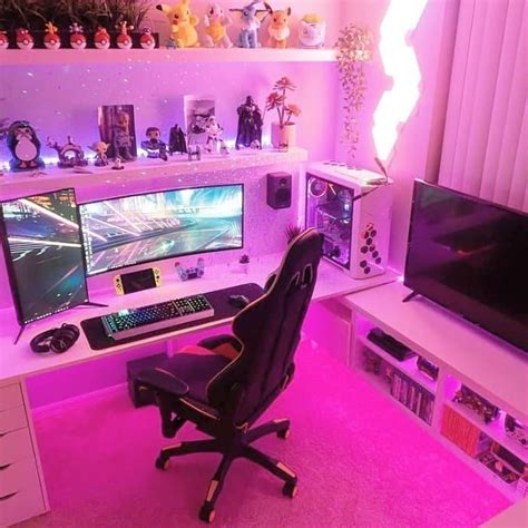 Check out our gaming room ideas selection for the very best in unique or custom, handmade pieces from our wall décor shops. Gaming computer ideas #gaming #computer #ideas , ideen für ...