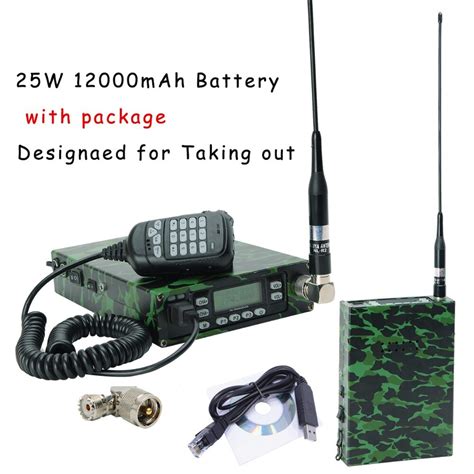 Abbree W Backpack Packable Fm Vhf Uhf Dual Band Ham Amateur Car Mobile Radio Transceivers