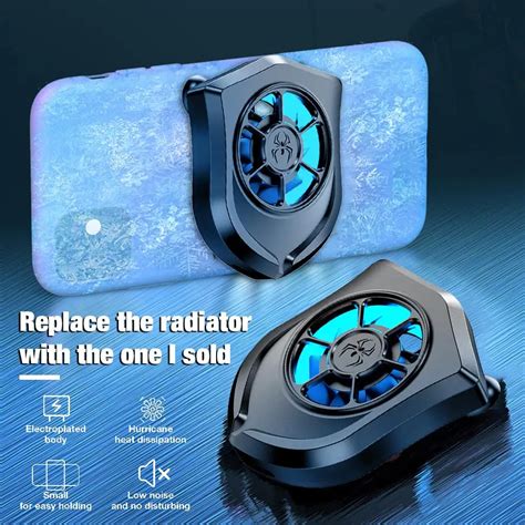Gaming Mobile Phone Radiator Gaming Universal Phone Cooler Fan Suction