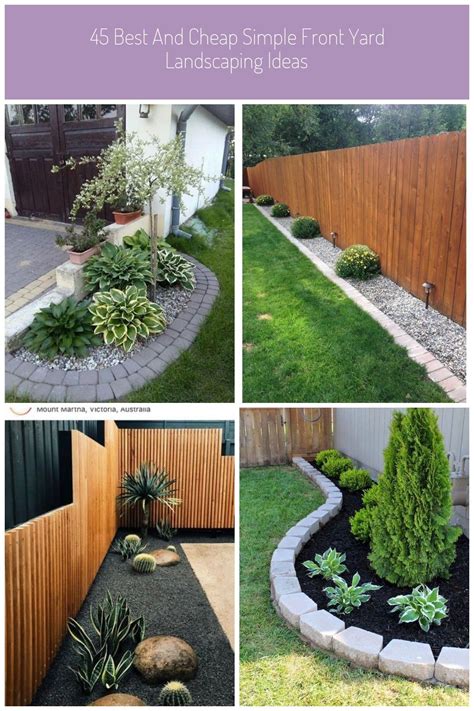20+ cheap simple backyard landscaping ideas