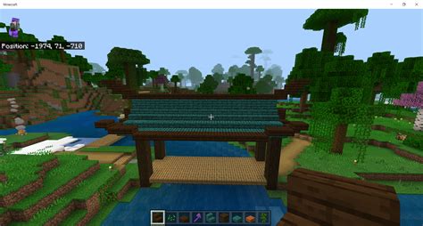 How To Build A Japanese Bridge In Minecraft Bedrock 7CRAFT