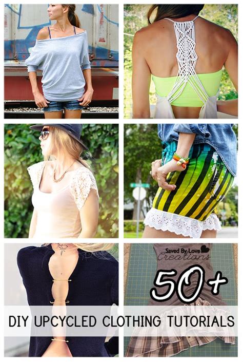 50 Plus Best Diy Upcycled Clothing Tutorials To Make