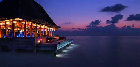 Beach Bar At The W Retreat And Spa Fesdu Island Maldives Honeymoon
