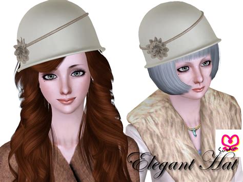 The Sims Resource Elegant Hat