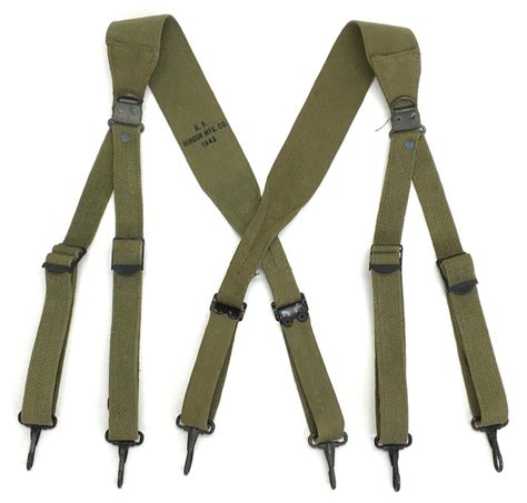 Battlefront Collectibles Ww2 Us Army M 1936 Combat Suspenders Sold