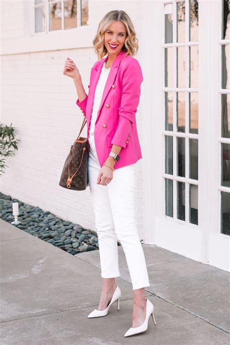 Pink Blazer Outfits Blazer Outfits For Women Outfits Oto O Classy Outfits Summer Outfits
