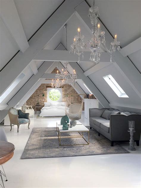 Because attics fill the space between the ceiling of the top floor of a building and the slanted roof, they are known for being awkwardly shaped spaces with exposed. Pin on Interiors-Mixed