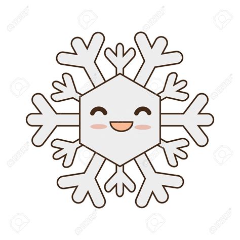 Snowflake Cartoon Drawing At Getdrawings Free Download