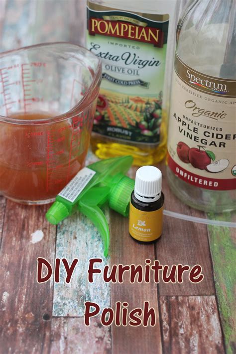 Made with only 3 natural ingredients and costs under $1 to. DIY All-Natural Furniture Polish #detoxyourhome # ...