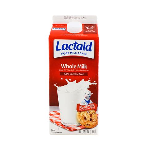 Lactaid Whole Milk Half Gallon 189l — H Mart Manhattan Delivery