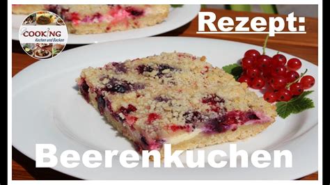 Berry pie recipe auf deutsch. Beerenkuchen schnell und einfach zubreiten - YouTube