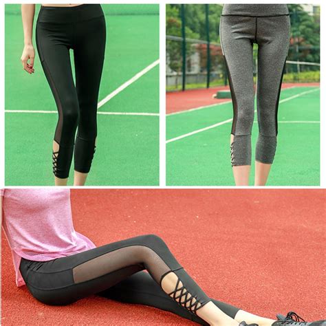 New Brand Sex Movement High Waist Stretched Sports Pants Gymnastic