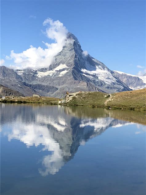 Alpine Reflection Matterhorn Stellisee Zermatt Switzerland🇨🇭