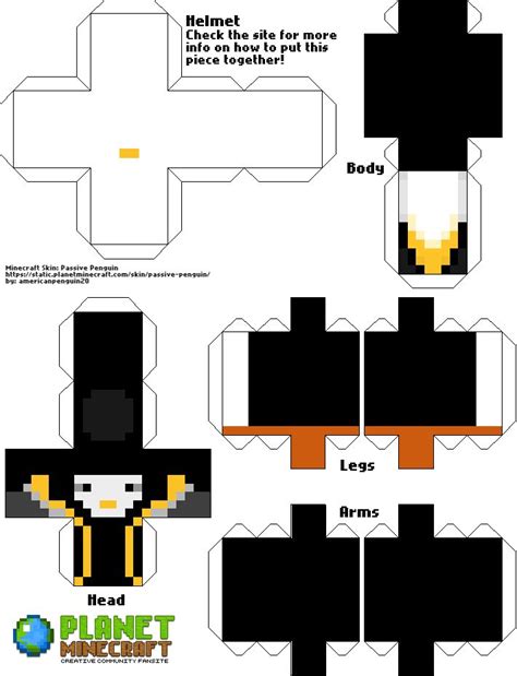 161,790 likes · 48,814 talking about this. Create papercraft of Passive Penguin Minecraft Skin ...