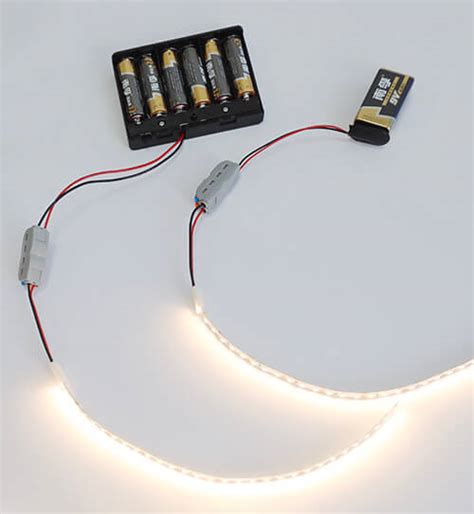 Powering Led Strip Lights With Battery Myledy