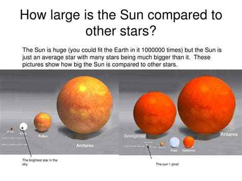 Suns Bigger Than Our Sun En Bref Info Monde News Info World Monde