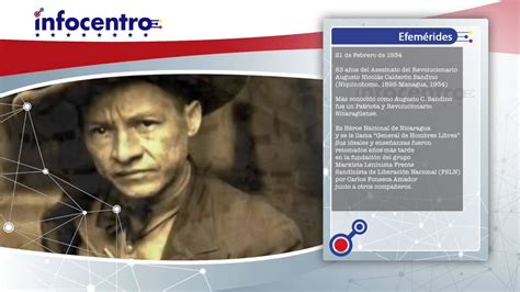 Con introduccion, selección y notas de sergio ramirez. Fundación Infocentro: 21 de Febrero Asesinato de Augusto ...