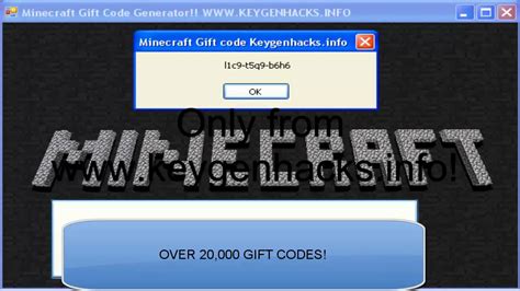 We deliver pdf scans of legitimate usa gift codes straight to your email inbox. JAN 2013 MineCraft Gift Code Generator FREE and LEGIT ...
