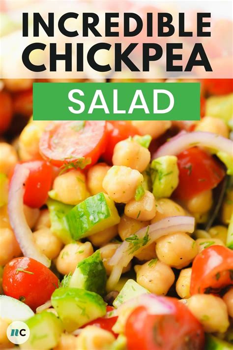 Chickpea Salad Recipe Nora Cooks
