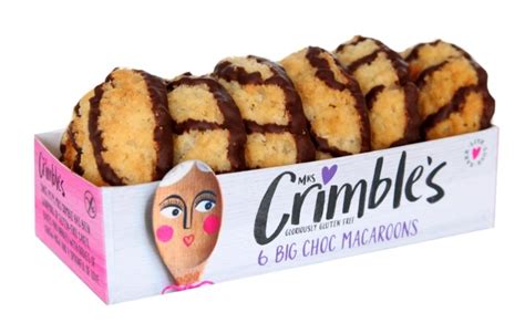 Mrs Crimbles Gf Large Choc Macaroons 6 Pack 12 X 195g The Cress Company