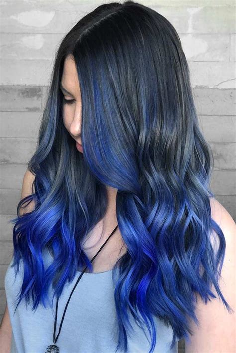 Hairstyle Trends 27 Incredible Examples Of Blue Ombre Hair Colors
