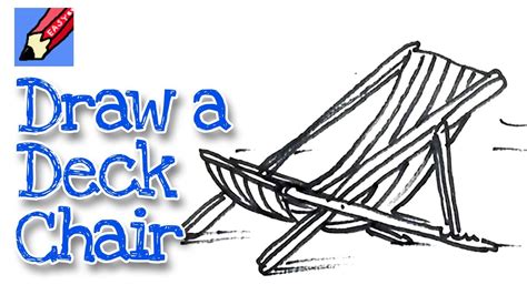 Sign in | create account. How to draw a Deck Chair Real Easy | Step by Step with ...