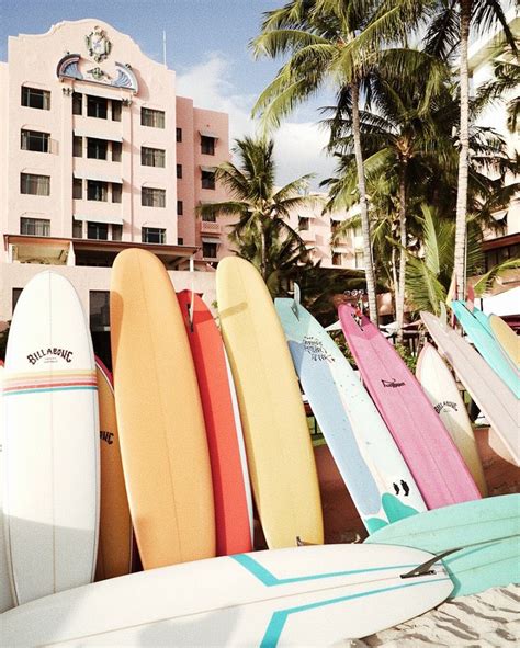 Hawaii Diary With Billabong Surfing Summer Vibes Beach
