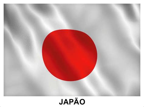 Bandeira Do Japão Para Imprimir