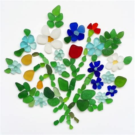 Bouquet — Lake Superior Beach Glass Sea Glass Crafts Beach Glass Crafts Glass Crafts