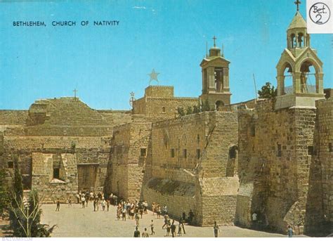 Bethlehem Church Of The Nativity 8143 Bethlehem Israel Postcard