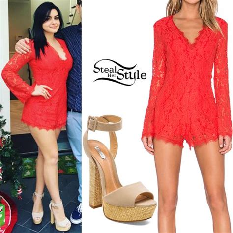 Ariel Winter Posted A Picture Yesterday Wearing An Endless Rose Lace