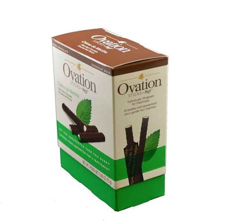 Ovation Mint Dark Chocolate Covered Candy Sticks 265