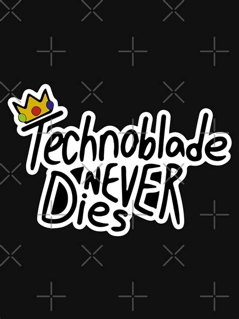 Technoblade Never Dies T Shirt By Addalirida Redbubble