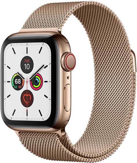 Apple Watch Series 5 Gps Cellular 40mm Gold Stainless Steel Case