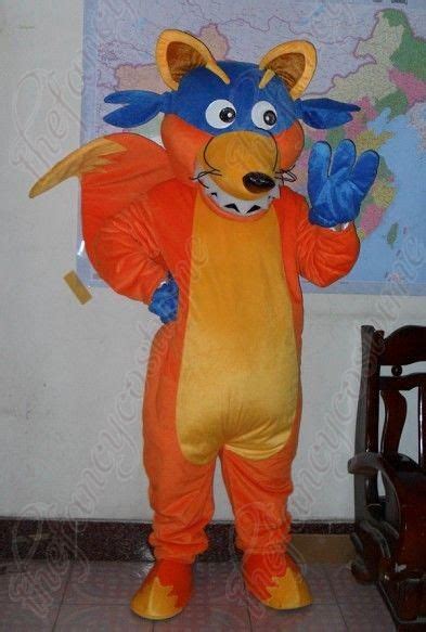 Wholesale Adult Size Doras Friend Swiper Fox Mascot Costume High