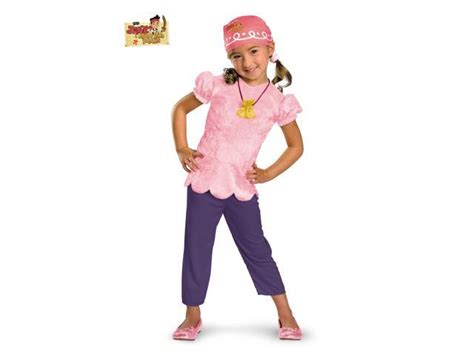 Girls Classic Izzy Costume From Disneys Jake And The Neverland Pirates