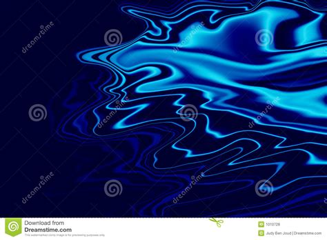 Dark Blue Water Abstract Background Stock Illustration Illustration