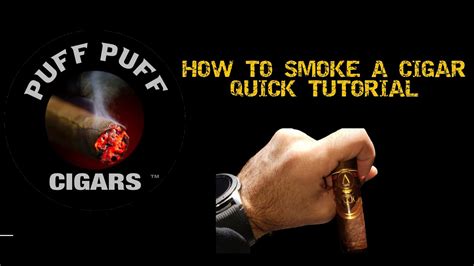 How To Smoke A Cigar Youtube