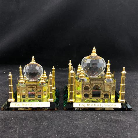 Crystal 24k Gold Plated Taj Mahal Home Decorative Model Mh G0450 Buy