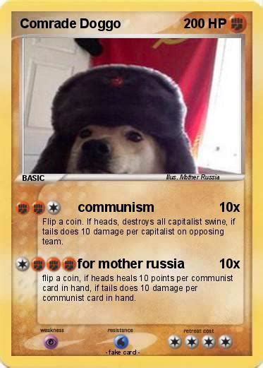 Pokemon Card Comrade Doggo Know Your Meme