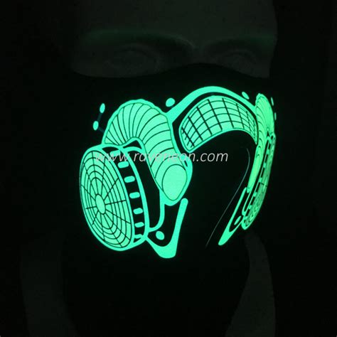 Sound Reactive Led Mask Party Supplies Glow Products From Rave Neon
