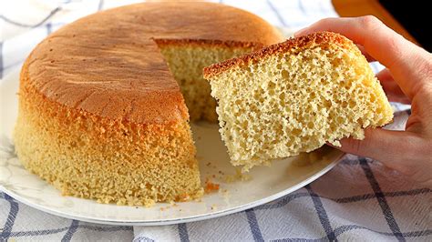 Bizcocho Sin Horno Básico Muy Esponjoso Recetas De Esbieta