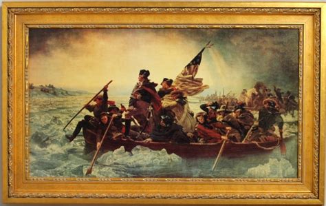 Washington Crossing The Delaware 1851