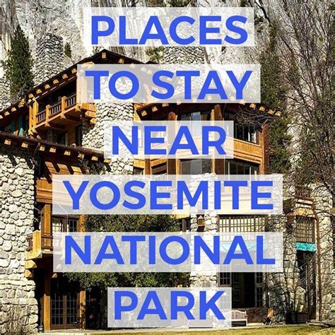 Maybe you would like to learn more about one of these? Cool Places to Stay Near Yosemite National Park: cabins ...