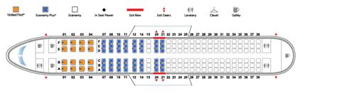 United Airlines Boeing 737 800 Seat Map Tutorial Pics