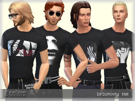 Sims 4 Cc Black Shirt