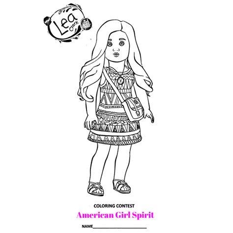 Coloring pages for kids help them in attracting photos of animals, animations, alphabets, leaves, numbers, etc, which offers them a much better understanding of living and also nonliving points. American Girl Spirit: May 2016